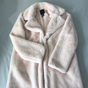Light Pink Forever 21 Coat